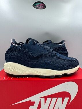 Nike Air Footscape Woven Obsidian Denim BRAND NEE Size 6 Women